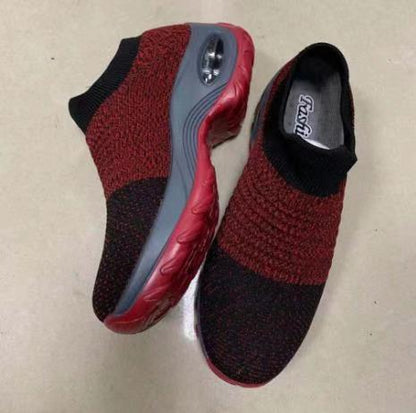 Zapatos VitalDance Hombre – Plataforma Urbana, Estilo Coreano, Casual Streetwear (Tallas 39–45) Zapatos Hombre NovaVitalShop Red 35