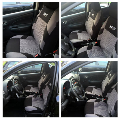 Funda de Asiento para Auto Estilo General Motors – Protección y Elegancia (Juego Completo, Universal) Accesorios para auto / Fundas de asiento Mi tienda