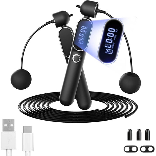 Cuerda Digital para Saltar · Inalámbrica con Peso · Fitness para Todos Cuerda para saltar · Fitness digital Mi tienda