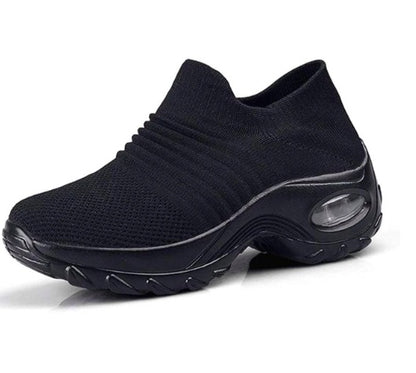 Zapatos VitalDance Hombre – Plataforma Urbana, Estilo Coreano, Casual Streetwear (Tallas 39–45) Zapatos Hombre NovaVitalShop All Bkack 44