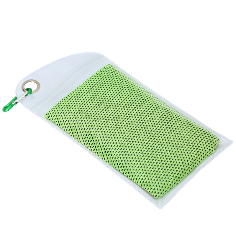 Ice Cooling Towel NovaVital – Toalla Refrescante para Deporte y Aventura (2 piezas · 30×90 cm · gris claro) Toalla deportiva · Outdoor & Fitness CJdropshipping