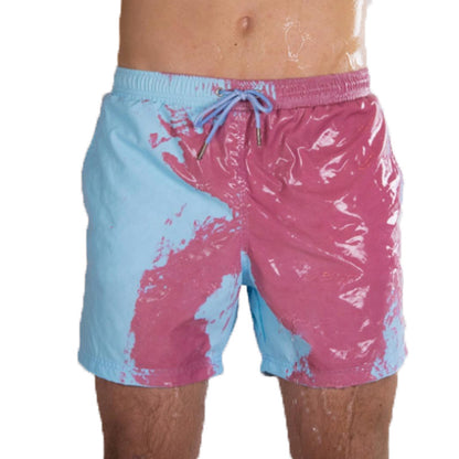 Shorts VitalMagic™ Hombre – Cambian de Color al Agua y Secado Rápido | Moda Reactiva para Playa Shorts Playa Hombre NovaVitalShop Navy Blue 3XL