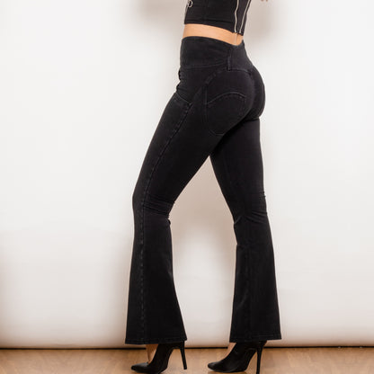 Jeans VitalLift Melody Mujer – Push Up, Tiro Alto, Corte Acampanado Realce Femenino (XS–XL) Pantalones / Jeans NovaVital
