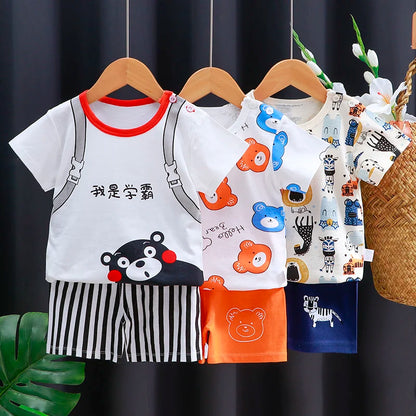 👕 Conjuntos Infantiles de Verano – Niña y Niño, Estilo Casual y Cómodo bebe NovaVitalShop
