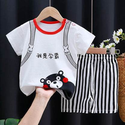 👕 Conjuntos Infantiles de Verano – Niña y Niño, Estilo Casual y Cómodo bebe NovaVitalShop