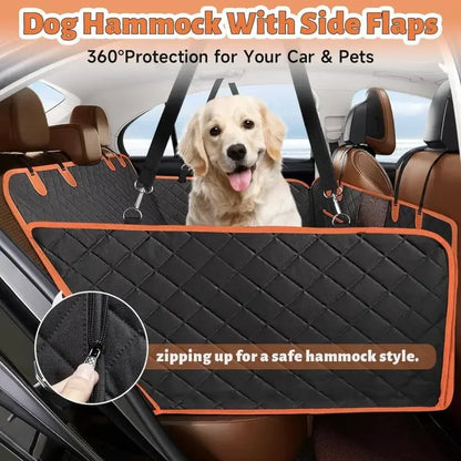 Organizador Extensor para Asiento Trasero – Cama de Auto Impermeable para Perros Accesorios para mascotas / Bebedero port NovaVitalShop
