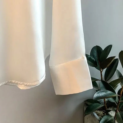 Elegancia Coreana – Cárdigan de Primavera con Cuello Solapa y Botones para Mujer (Estilo Minimalista Chic, Talla S–XXL) Camisetas Mujer Oversized NovaVitalShop