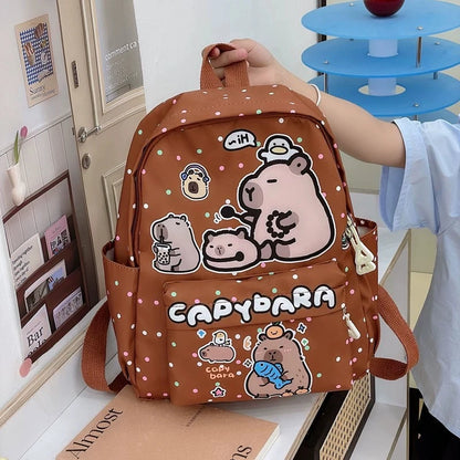 Mochila Escolar 2025 – Diseño Cartoon Elegante, Gran Capacidad y Estilo Juvenil (20–35 L) accesorios NovaVitalShop