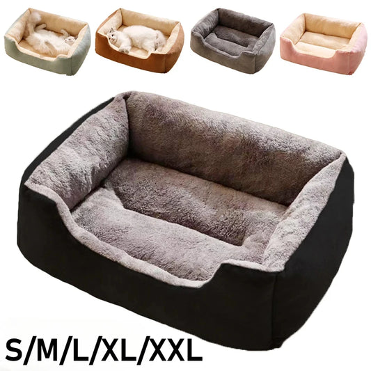 🐱 SnuggleNest – Cama Acolchada para Mascotas : Camas para mascotas / Pet Beds / Accesorios para descanso animal NovaVitalShop