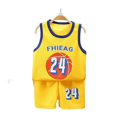 🧒 HoopPlay Sport Set – Conjunto Infantil sin Mangas para Verano Conjunto 2 Piezas Niños NovaVitalShop