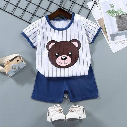🧒 SunnyTwins Cotton Set – Ropa Infantil de Verano 2 Piezas Conjunto 2 Piezas Niños NovaVitalShop style 8 6T-7T