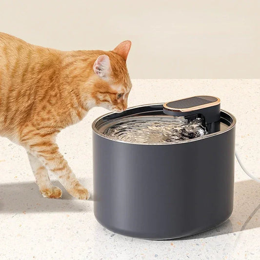 Fuente Automática de Agua para Gatos – 3L, Silenciosa, USB, con Triple Filtración : Camas para mascotas / Pet Beds / Accesorios para descanso animal NovaVitalShop
