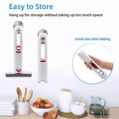 Mini Mop Plegable con Exprimido Automático – Compacto, Absorbente y Versátil para Hogar, Oficina y Auto accesorios NovaVitalShop