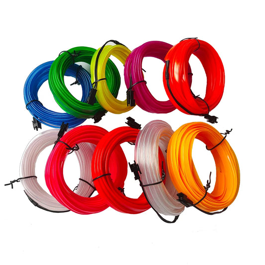 Tira LED Decorativa para Auto – Luz Ambiental Flexible USB (1M/3M/5M/10M, RGB Multicolor) auto NovaVitalShop
