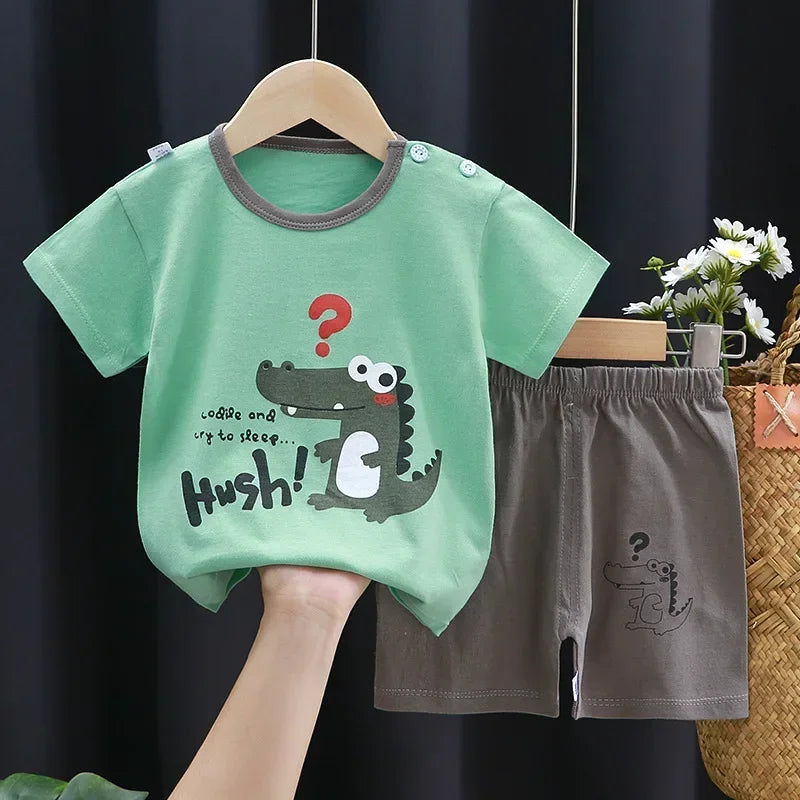 🧒 SunnyPlay 2PCS Set – Ropa Infantil de Verano para Niños y Niñas Conjuntos Infantiles / Ropa Deportiva Infantil / Sets 2 Piezas NovaVitalShop style 6 4T-5T