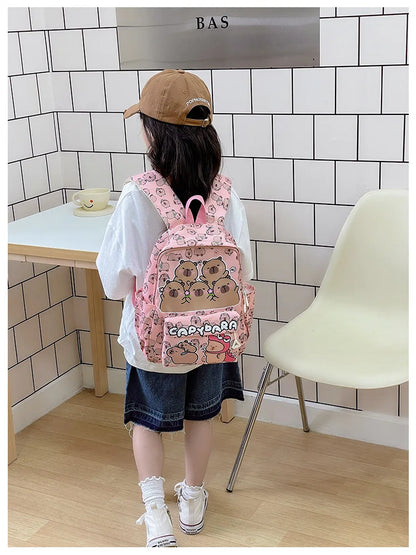 Mochila Escolar 2025 – Diseño Cartoon Elegante, Gran Capacidad y Estilo Juvenil (20–35 L) accesorios NovaVitalShop