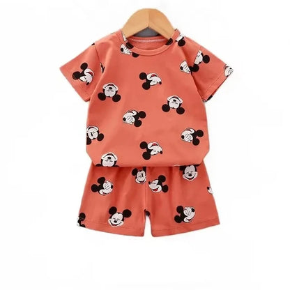 Conjunto Infantil de Verano 2 Piezas Pato Donald – Camiseta + Shorts Casual para Niño Conjunto 2 Piezas Niños NovaVitalShop 5 3T