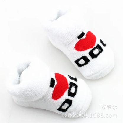 🧦 Medias Suaves con Letras para Bebé – Primavera/Verano, Algodón, Unisex bebe NovaVitalShop