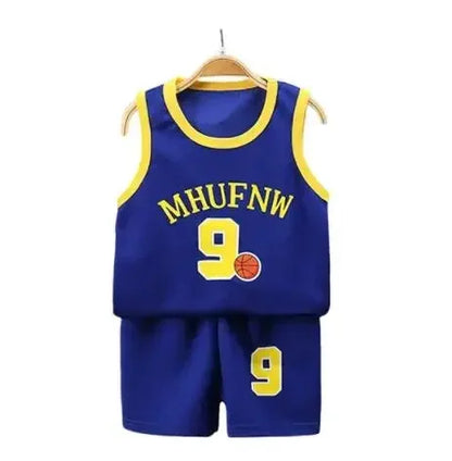 🧒 HoopPlay Sport Set – Conjunto Infantil sin Mangas para Verano Conjunto 2 Piezas Niños NovaVitalShop Type 6 80cm(9-12M)