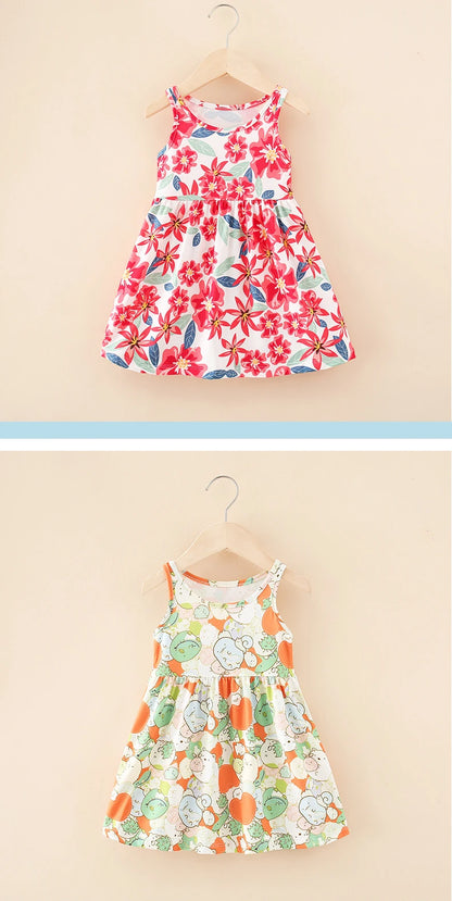 👧 PrincessBloom Summer Dress – Vestido Infantil de Verano para Niñas Ropa de Verano para Niñas NovaVitalShop