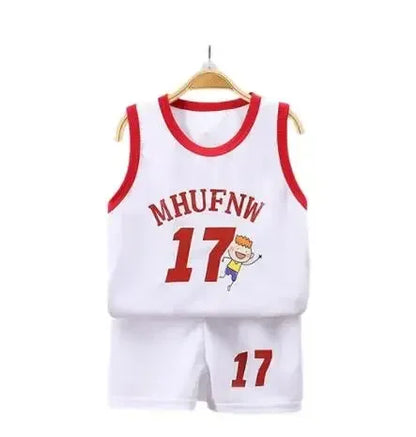 🧒 HoopPlay Sport Set – Conjunto Infantil sin Mangas para Verano Conjunto 2 Piezas Niños NovaVitalShop Type 1 80cm(9-12M)