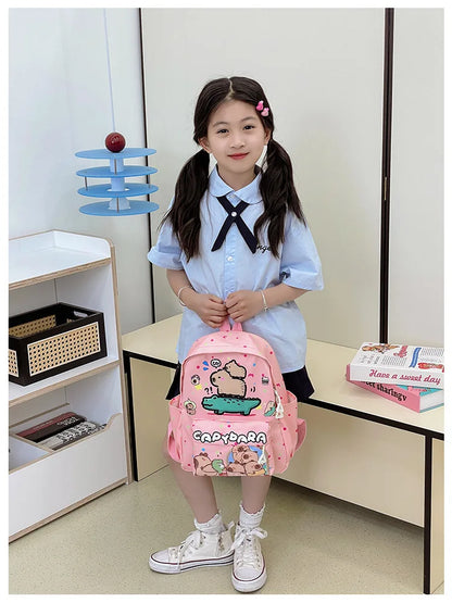 Mochila Escolar 2025 – Diseño Cartoon Elegante, Gran Capacidad y Estilo Juvenil (20–35 L) accesorios NovaVitalShop