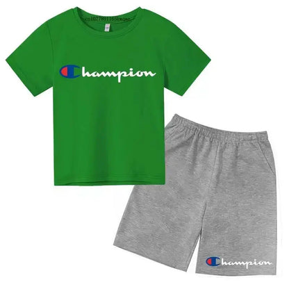 Mini Trendsetters: Conjunto Verano Activo 2 Piezas Conjuntos Infantiles / Ropa Deportiva Infantil / Sets 2 Piezas NovaVitalShop