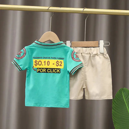 🧒 StyleTwins Cotton Set – Conjunto Infantil de Verano 2 Piezas Conjuntos Infantiles / Ropa Deportiva Infantil / Sets 2 Piezas NovaVitalShop