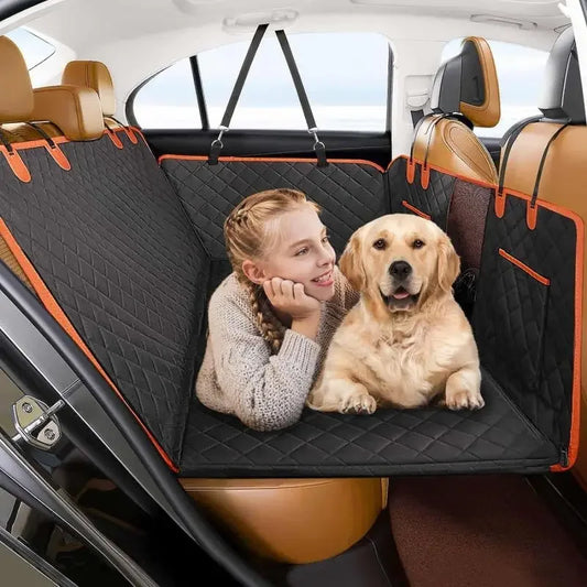 Organizador Extensor para Asiento Trasero – Cama de Auto Impermeable para Perros Accesorios para mascotas / Bebedero port NovaVitalShop