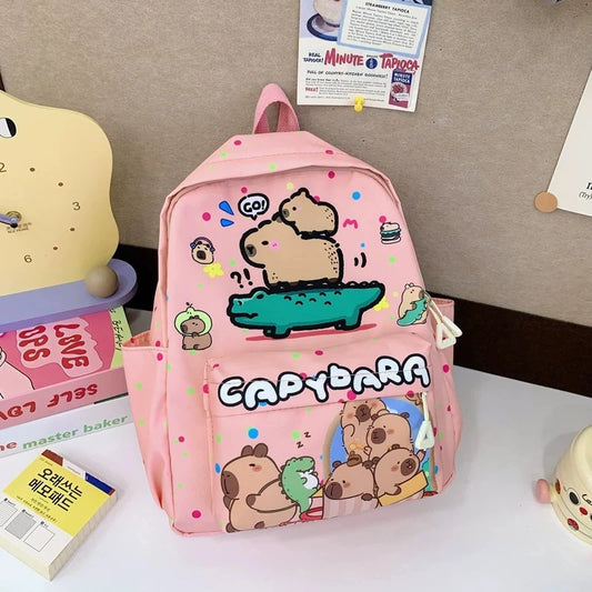 Mochila Escolar 2025 – Diseño Cartoon Elegante, Gran Capacidad y Estilo Juvenil (20–35 L) accesorios NovaVitalShop