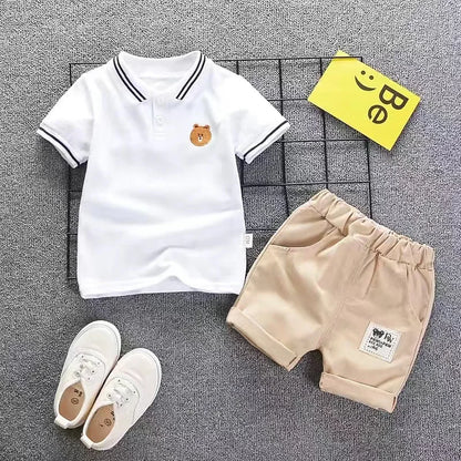 🧒 StyleTwins Cotton Set – Conjunto Infantil de Verano 2 Piezas