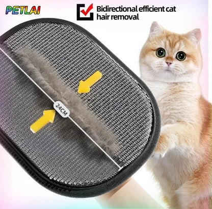 Guante Removedor de Pelo para Mascotas – Bidireccional, Eficiente y Cómodo para Gatos y Perros accesorios NovaVitalShop
