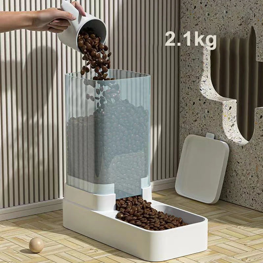 Comida y agua siempre disponibles, incluso cuando no estás collar de mascostas NovaVitalShop