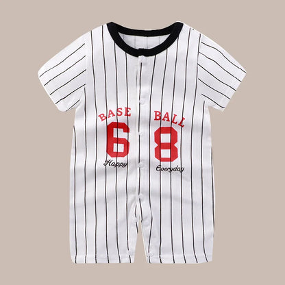 👶 Enterito de Verano para Bebé – Estampado Animal, Sin Mangas, Unisex bebe NovaVitalShop Style6 80CM