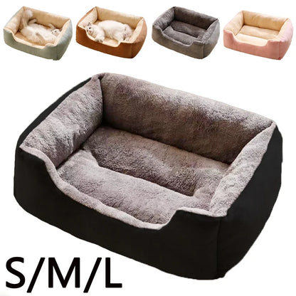 🐱 SnuggleNest – Cama Acolchada para Mascotas : Camas para mascotas / Pet Beds / Accesorios para descanso animal NovaVitalShop