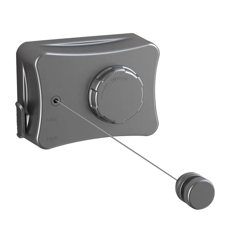 Tendedero Retráctil VitalDry - 5M Invisible Anti-Hundimiento Lavandería y Hogar NovaVitalShop