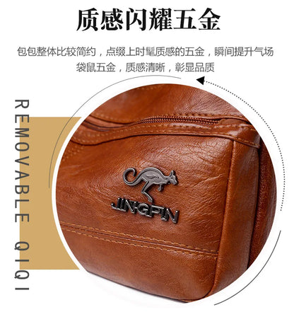 Bolso Cruzado Mujer – Estilo Retro con Cuero Suave PU y Gran Capacidad (Correa Ajustable) accesorios NovaVitalShop