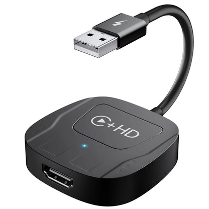Adaptador CarPlay Inalámbrico con Streaming – Compatible con Netflix, YouTube, TikTok y Google Play (Plug & Play, USB-C) auto NovaVitalShop Carplay with HDMI 1 CHINA