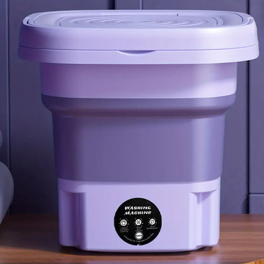 Mini Lavadora Portátil Plegable – Lavado Rápido y Compacto para Viajes y Hogar Washing Machines TM