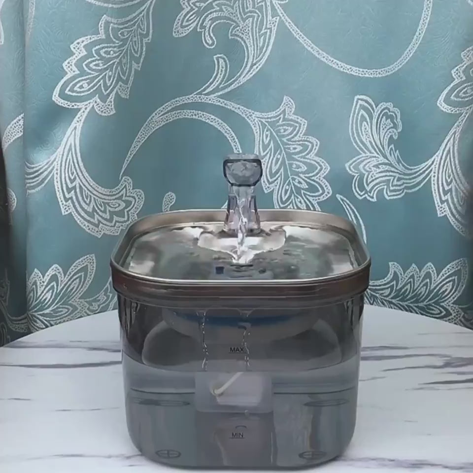 Fuente Inteligente de Acero Inoxidable para Mascotas – Circulación Automática para Gatos y Perros 0 Mi tienda