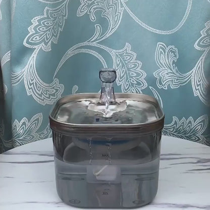 Fuente Inteligente de Acero Inoxidable para Mascotas – Circulación Automática para Gatos y Perros 0 Mi tienda