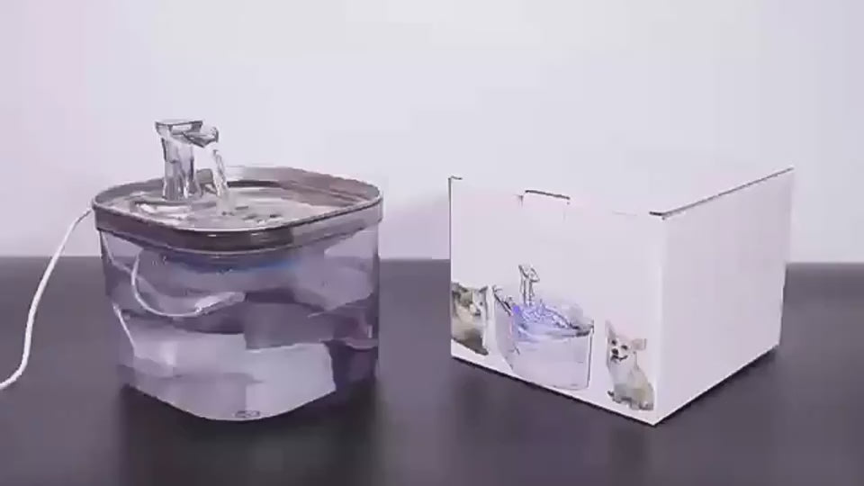 Fuente Inteligente de Acero Inoxidable para Mascotas – Circulación Automática para Gatos y Perros 0 Mi tienda